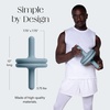 image:imageBala Ab Roller Wheel with Ergonomic Foam Handle  Home Gym Equipment  Core Abdominal Ab Wheel Exercise Trainer for Core Strength Training Obliques Workout Pilates amp Yoga  Women amp MenSEA