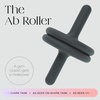 image:imageBala Ab Roller Wheel with Ergonomic Foam Handle  Home Gym Equipment  Core Abdominal Ab Wheel Exercise Trainer for Core Strength Training Obliques Workout Pilates amp Yoga  Women amp MenCHARCOAL