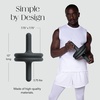 image:imageBala Ab Roller Wheel with Ergonomic Foam Handle  Home Gym Equipment  Core Abdominal Ab Wheel Exercise Trainer for Core Strength Training Obliques Workout Pilates amp Yoga  Women amp MenCHARCOAL