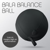 image:imageBala Balance Ball Exercise Ball Chair for Yoga Pilates amp Home Workouts  Workout Accessories for Core Strengthening Physical Therapy amp Barre  Womens Gym EquipmentCharcoal