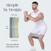 image:imageBala Bands Resistance Bands NonSlip Fabric Exercise Bands  NonSlip Ankle Legs Glutes amp Booty Bands Women amp Men  Loop Workout Bands for Yoga Pilates amp Strength TrainingSEA  SAGE  HEATHER