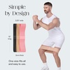 image:imageBala Bands Resistance Bands NonSlip Fabric Exercise Bands  NonSlip Ankle Legs Glutes amp Booty Bands Women amp Men  Loop Workout Bands for Yoga Pilates amp Strength TrainingBLUSH  CHARCOAL  SAND