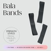 image:imageBala Bands Resistance Bands NonSlip Fabric Exercise Bands  NonSlip Ankle Legs Glutes amp Booty Bands Women amp Men  Loop Workout Bands for Yoga Pilates amp Strength TrainingCHARCOAL