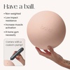 image:imageBala Bangles Workout 2 Piece Set  2lb Bangles Wrist amp Ankle Weights amp Pilates Exercise Ball