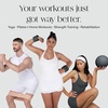 image:imageBala Bangles Workout 3 Piece Set  2lb Bangles Wrist amp Ankle Weights  Home Workout Equipment Bundle Gift Set Strength Training amp Toning