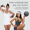 image:imageBala Bangles Workout Exercise Ball for Yoga and Pilate 2LB Set of 2  Home Workout Equipment Bundle Gift Set Strength Training amp Toning