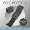 image:imageBala Bangles Wrist amp Ankle Weights for Women amp Men Home Gym Equipment  Adjustable Weighted Bands for Arm amp Legs Workouts  Pilates Yoga Walking Barre amp Strength Training ExerciseCharcoal