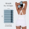 image:imageBala Bangles Wrist amp Ankle Weights for Women amp Men Home Gym Equipment  Adjustable Weighted Bands for Arm amp Legs Workouts  Pilates Yoga Walking Barre amp Strength Training ExerciseSea