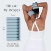 image:imageBala Bangles Wrist amp Ankle Weights for Women amp Men Home Gym Equipment  Adjustable Weighted Bands for Arm amp Legs Workouts  Pilates Yoga Walking Barre amp Strength Training ExerciseSea