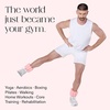 image:imageBala Bangles Wrist amp Ankle Weights for Women amp Men Home Gym Equipment  Adjustable Weighted Bands for Arm amp Legs Workouts  Pilates Yoga Walking Barre amp Strength Training ExerciseBlush