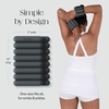 image:imageBala Bangles Wrist amp Ankle Weights for Women amp Men Home Gym Equipment  Adjustable Weighted Bands for Arm amp Legs Workouts  Pilates Yoga Walking Barre amp Strength Training ExerciseCharcoal