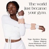 image:imageBala Bangles Wrist amp Ankle Weights for Women amp Men Home Gym Equipment  Adjustable Weighted Bands for Arm amp Legs Workouts  Pilates Yoga Walking Barre amp Strength Training ExerciseSand