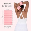image:imageBala Bangles Wrist amp Ankle Weights for Women amp Men Home Gym Equipment  Adjustable Weighted Bands for Arm amp Legs Workouts  Pilates Yoga Walking Barre amp Strength Training ExerciseBlush
