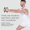 image:imageBala Bars 13 LB Dumbbells Set of 2  Home Gym Equipment for Women amp Men  Dumbbell Weights for Yoga Barre Pilates Cardio Aerobics Dance Walking Strength Training amp HIIT WorkoutCharcoal