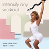 image:imageBala Beam 15 LB Curl Bar for Working Out  Home Gym Equipment  Ergonomic Weight Bar for Press Curl Row Squat Lunge Full Body Exercise amp Strength TrainingCharcoal