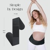 image:imageBala Belly Bands for Pregnant Women Breathable Mesh Maternity Belt  Adjustable Pregnancy Belly Band Support amp Relief for Back Hip amp Pelvic Pain  Daily Wear Walking amp Workouts  SeaCharcoal