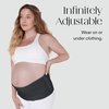 image:imageBala Belly Bands for Pregnant Women Breathable Mesh Maternity Belt  Adjustable Pregnancy Belly Band Support amp Relief for Back Hip amp Pelvic Pain  Daily Wear Walking amp Workouts  SeaCharcoal