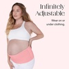 image:imageBala Belly Bands for Pregnant Women Breathable Mesh Maternity Belt  Adjustable Pregnancy Belly Band Support amp Relief for Back Hip amp Pelvic Pain  Daily Wear Walking amp Workouts  SeaBlush