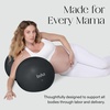 image:imageBala Birthday Peanut Hourglass Shaped Pregnancy Ball for Birthing amp Labor  Womens Stability amp Exercise Ball for Maternity Workouts Physical Therapy Pelvic Floor Exercise Yoga amp PilatesCharcoal