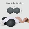 image:imageBala Birthday Peanut Hourglass Shaped Pregnancy Ball for Birthing amp Labor  Womens Stability amp Exercise Ball for Maternity Workouts Physical Therapy Pelvic Floor Exercise Yoga amp PilatesCharcoal