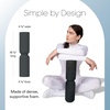 image:imageBala Hourglass Foam Roller Blush  Soft Density Back Roller Foam for Physical Therapy Deep Tissue Muscle Massage Flexibility amp Stretching  Workout Roller for Yoga Neck Back amp Legs ExerciseCharcoal