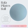 image:imageBala Pilates Ball NonWeighted Exercise Ball for Yoga amp Barre  Small 8  Yoga Ball Stretching Strength amp Core Training Workout Home Gym amp Fitness 100 PVC with Mini PumpSea