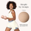 image:imageBala Power Ball Weighted Toning Exercise Ball for Pilates Yoga  Workout Ball for Strength amp Core Training Aerobics Home Fitness amp Working Out to Improve Balance amp SculptSand