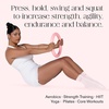 image:imageBala Power Ring 2in1 Kettlebell amp Dumbbell 10LB  Home Gym Equipment  Full Body Fitness Equipment for Strength amp Core Training HIIT Pilates Aerobics amp Working Out  Women amp MenBlush