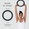 image:imageBala Power Ring 2in1 Kettlebell amp Dumbbell 10LB  Home Gym Equipment  Full Body Fitness Equipment for Strength amp Core Training HIIT Pilates Aerobics amp Working Out  Women amp MenCharcoal