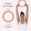 image:imageBala Power Ring 2in1 Kettlebell amp Dumbbell 10LB  Home Gym Equipment  Full Body Fitness Equipment for Strength amp Core Training HIIT Pilates Aerobics amp Working Out  Women amp Men  Sand