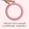 image:imageBala Power Ring 2in1 Kettlebell amp Dumbbell 10LB  Home Gym Equipment  Full Body Fitness Equipment for Strength amp Core Training HIIT Pilates Aerobics amp Working Out  Women amp MenBlush