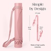 image:imageBala Yoga Mat Straps for Carrying Lightweight Yoga Mat Sling Holder  Carrying Strap for Travel Carriers amp Holders Accessories for Workouts amp Exercise  Soft Absorbent FabricBlush
