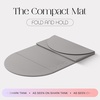 image:imageBala Yoga Mat for Home Gym NonSlip Exercise Mat for Home Workout 12MM  Compact Indoor Exercising Floor Mat for Stretching Pilates Aerobics amp Fitness  Travel Friendly Exercise EquipmentHeather