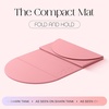 image:imageBala Yoga Mat for Home Gym NonSlip Exercise Mat for Home Workout 12MM  Compact Indoor Exercising Floor Mat for Stretching Pilates Aerobics amp Fitness  Travel Friendly Exercise EquipmentBlush