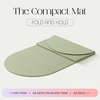image:imageBala Yoga Mat for Home Gym NonSlip Exercise Mat for Home Workout 12MM  Compact Indoor Exercising Floor Mat for Stretching Pilates Aerobics amp Fitness  Travel Friendly Exercise EquipmentSage