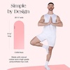 image:imageBala Yoga Mat for Home Gym NonSlip Exercise Mat for Home Yoga  Indoor Exercising Floor Mat for Stretching Pilates Aerobics amp Fitness  Outdoor  Indoor Exercise EquipmentBlush