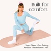 image:imageBala Yoga Mat for Home Gym NonSlip Exercise Mat for Home Yoga  Indoor Exercising Floor Mat for Stretching Pilates Aerobics amp Fitness  Outdoor  Indoor Exercise EquipmentSand