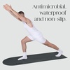 image:imageBala Yoga Mat for Home Gym NonSlip Exercise Mat for Home Yoga  Indoor Exercising Floor Mat for Stretching Pilates Aerobics amp Fitness  Outdoor  Indoor Exercise EquipmentCharcoal