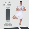 image:imageBala Yoga Mat for Home Gym NonSlip Exercise Mat for Home Yoga  Indoor Exercising Floor Mat for Stretching Pilates Aerobics amp Fitness  Outdoor  Indoor Exercise EquipmentCharcoal