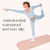 image:imageBala Yoga Mat for Home Gym NonSlip Exercise Mat for Home Yoga  Indoor Exercising Floor Mat for Stretching Pilates Aerobics amp Fitness  Outdoor  Indoor Exercise EquipmentSand