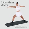 image:imageBala Yoga Mat for Home Gym NonSlip Exercise Mat for Home Yoga  Indoor Exercising Floor Mat for Stretching Pilates Aerobics amp Fitness  Outdoor  Indoor Exercise EquipmentCharcoal
