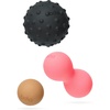 image:imageBala Massage Ball Trio SelfMyofascial Trigger Point Release Acupressure  Plantar Fasciitis amp Reflexology  Physical Therapy Balls for Foot amp Back 3 Piece