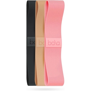 image:imageBala Bands Resistance Bands NonSlip Fabric Exercise Bands  NonSlip Ankle Legs Glutes amp Booty Bands Women amp Men  Loop Workout Bands for Yoga Pilates amp Strength TrainingBLUSH  CHARCOAL  SAND