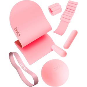 image:imageBala Bands amp Bala Balls Home Workout Equipment Bundle  Blush  Home Workout Equipment Bundle Gift Set Strength Training amp Toning