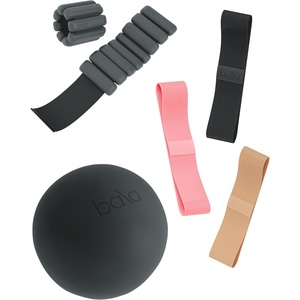 image:imageBala Bangles Workout 3 Piece Set  2lb Bangles Wrist amp Ankle Weights  Home Workout Equipment Bundle Gift Set Strength Training amp Toning