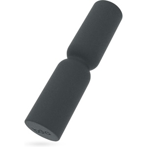 image:imageBala Hourglass Foam Roller Charcoal  Soft Density Back Roller Foam for Physical Therapy Deep Tissue Muscle Massage Flexibility amp Stretching  Workout Roller for Yoga Neck Back amp Legs ExerciseCharcoal
