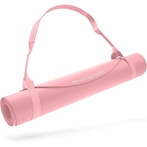 image:imageBala Yoga Mat Straps for Carrying Lightweight Yoga Mat Sling Holder  Carrying Strap for Travel Carriers amp Holders Accessories for Workouts amp Exercise  Soft Absorbent FabricBlush