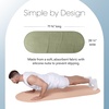 image:imageBala Capsule Mat Towel for Gym SlipResistant Yoga Mat for Women amp Men  Home Workout Essentials with Sweat Absorbing Fabric  Pilates Core Training Exercise  Soft Quick Dry Fitness  SageSage