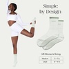 image:imageBala High Pilates Socks for Women NonSlip Classic Crew Socks  Slip Resistant Socks with Silicone Dotted Soles for Pilates Yoga Barre Home Workouts amp HospitalSage