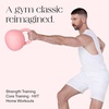 image:imageBala Kettleball Soft Kettlebell for Women  Core amp Strength Training  AntiSlip Grip Kettlebells Exercise Weights with Cushioned ImpactResistant Base  Equipment for Home Gym WorkoutsBlush